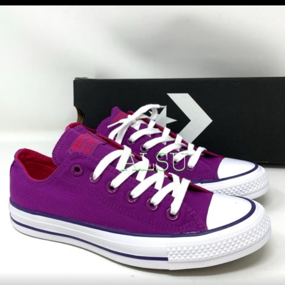 Converse Ctas Low Top Canvas Icon Violet Women’s 7